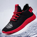 Men Sneakers 2019 New Breathable Lace Up Men Mesh Shoes Fashion Casual No-slip Men Vulcanize Shoes  Tenis Masculino