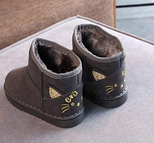 New Arrival Lovely Winter Shoes for Girls Plush Toddler Boy Boots Kids Keeping Warm Baby Snow Boots Children Shoes