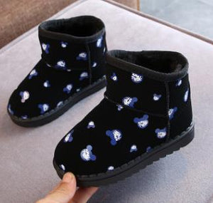 New Arrival Lovely Winter Shoes for Girls Plush Toddler Boy Boots Kids Keeping Warm Baby Snow Boots Children Shoes