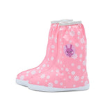 Baby Kid Children Rain Shoes Cover Cute Waterproof Boots Slip-Resistant Overshoes Reusable