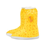 Baby Kid Children Rain Shoes Cover Cute Waterproof Boots Slip-Resistant Overshoes Reusable