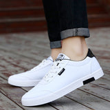 Men shoes 2018 new fashion casual students white board shoes men trend of breathable  canvas shoes sneakers zapatos hombre